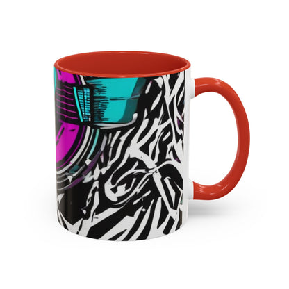 boostlete-boost-mode-type-again-badge-monoline-0293 — Accent Mug 11oz/15oz