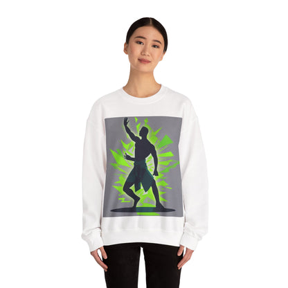 boostlete-mile-by-mile-scene-yogi-offset-isometric-0972 — Unisex Heavy Blend Crewneck (G18000)