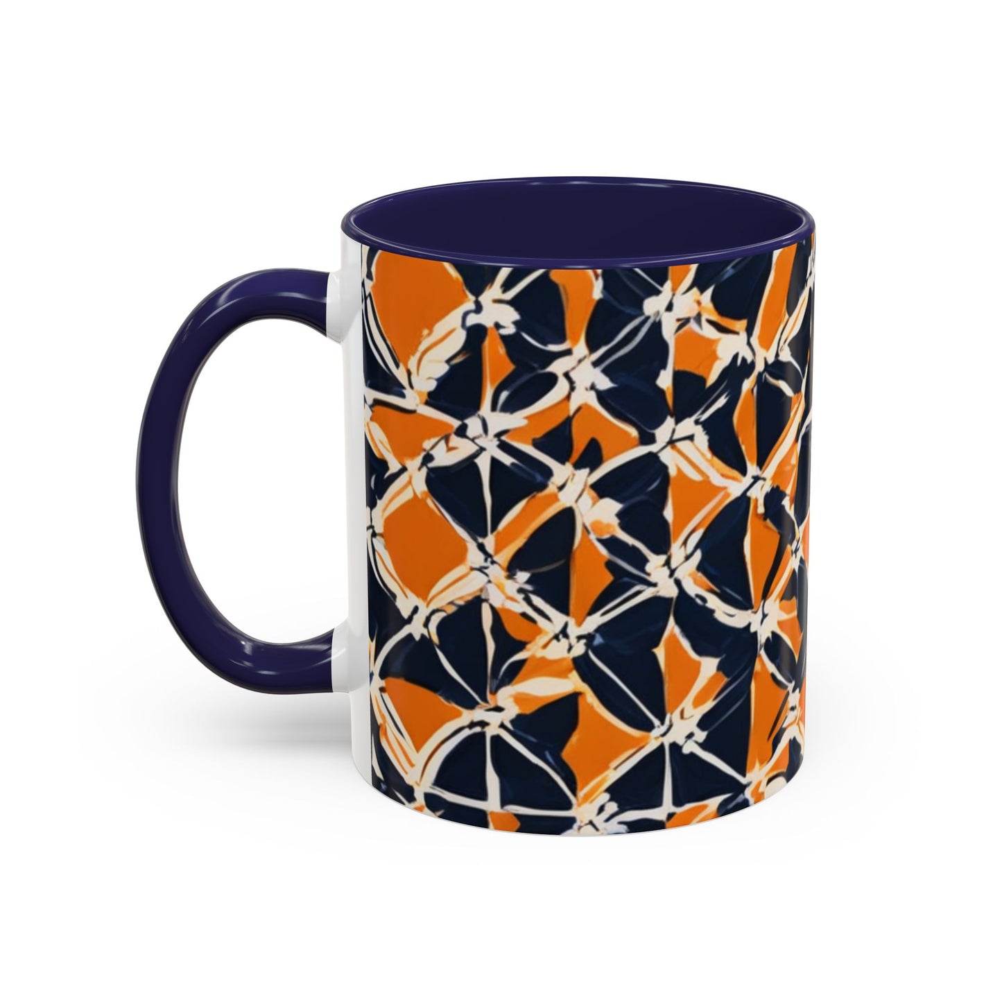 boostlete-headspace-pattern-plate-number-badge-0387 — Accent Mug 11/15oz