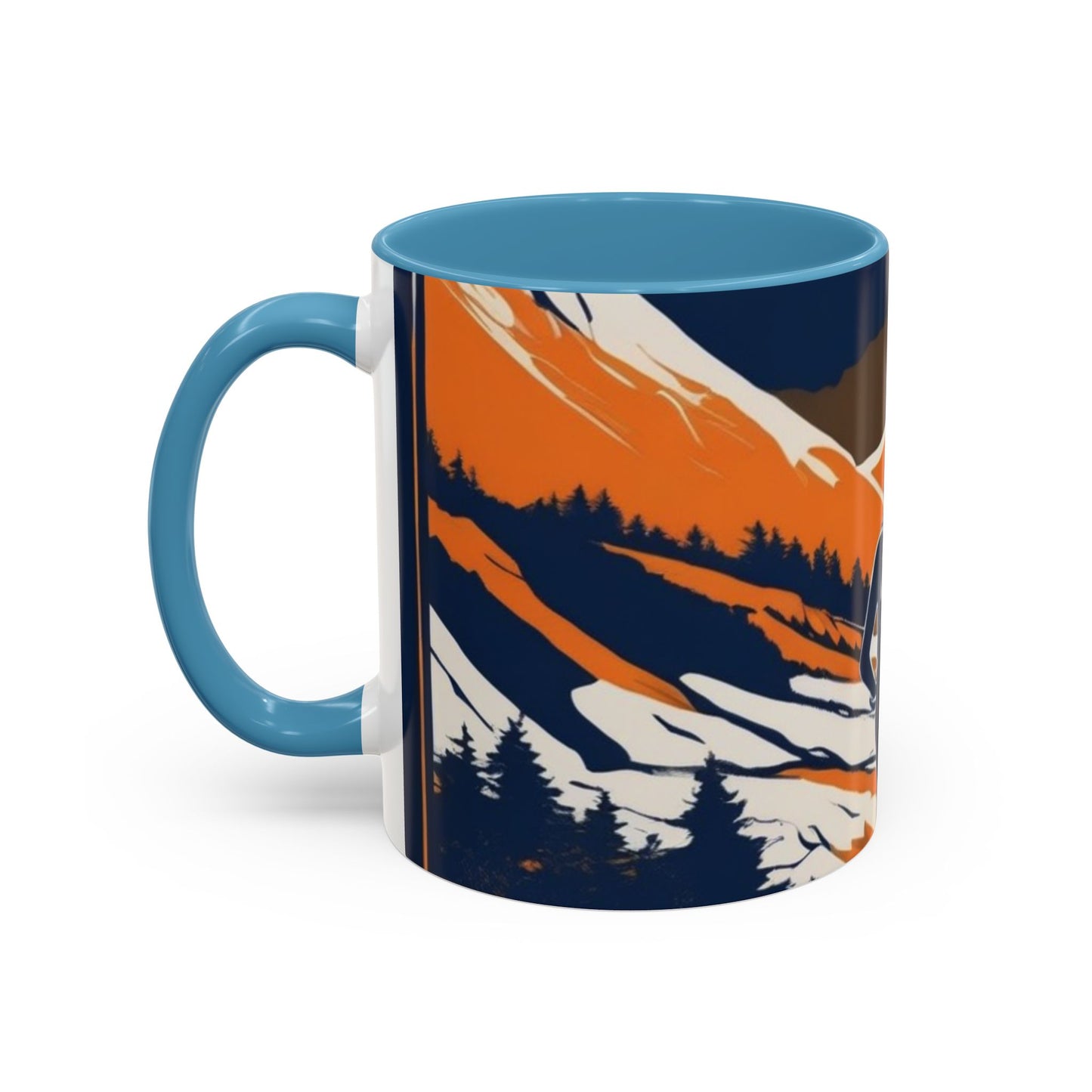 boostlete-quiet-power-scene-trail-duotone-modern-0120 — Accent Mug 11oz/15oz