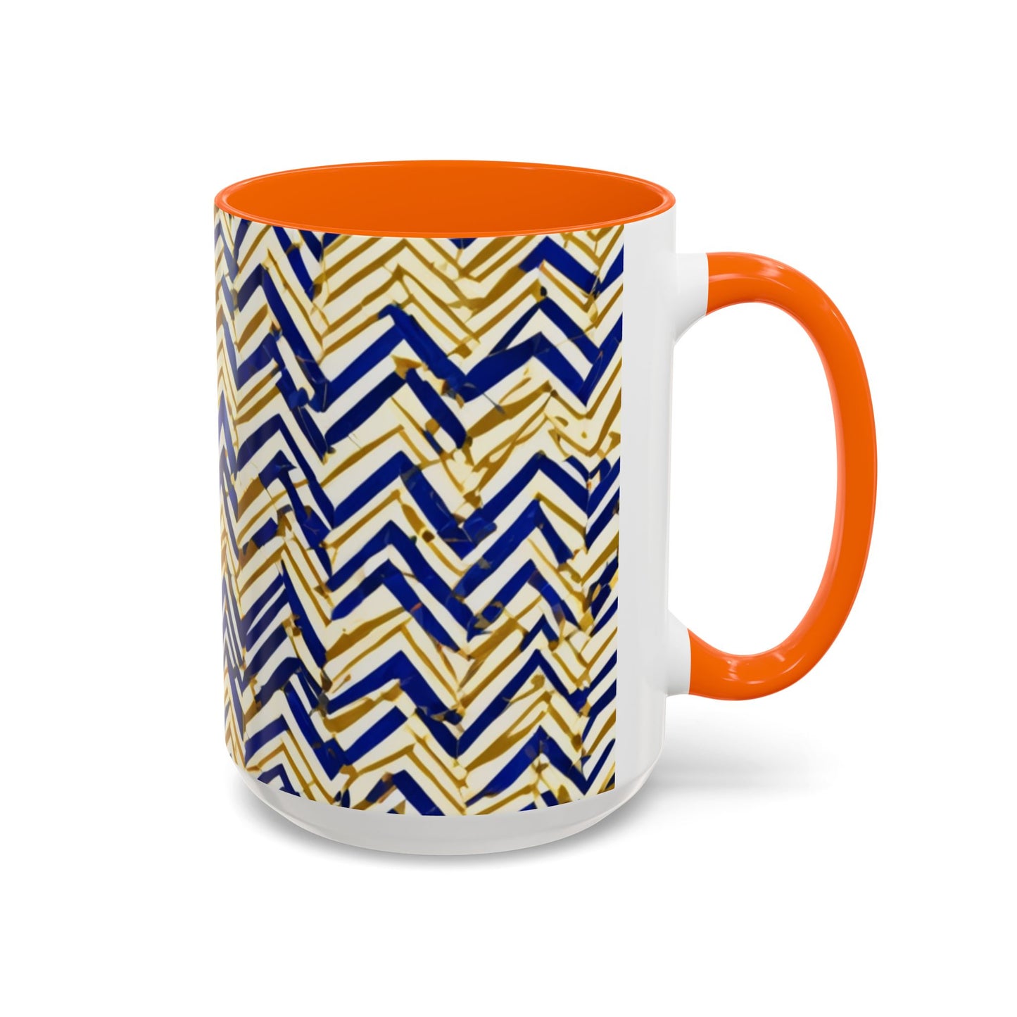 boostlete-boost-mode-pattern-ekg-line-art-0091 — Accent Mug 11oz/15oz