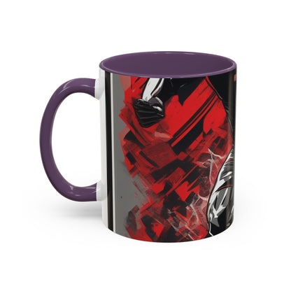boostlete-field-day-scene-sprinter-glitch-badge-0284 — Accent Mug 11oz/15oz