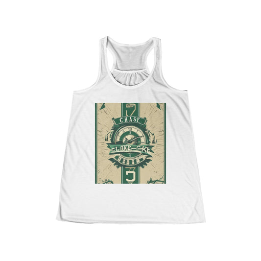 boostlete-mile-by-mile-type-chase-the-clock-banner-athletic-0013 — Women's Flowy Racerback Tank (B+C 8800)