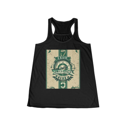 boostlete-mile-by-mile-type-chase-the-clock-banner-athletic-0013 — Women's Flowy Racerback Tank (B+C 8800)