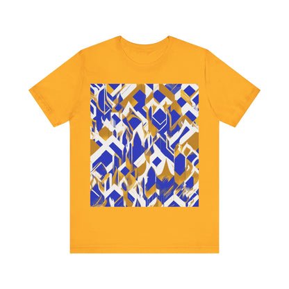 boostlete-field-day-icon-flame-glitch-geometric-0090 — Unisex Jersey Short Sleeve (B+C 3001)