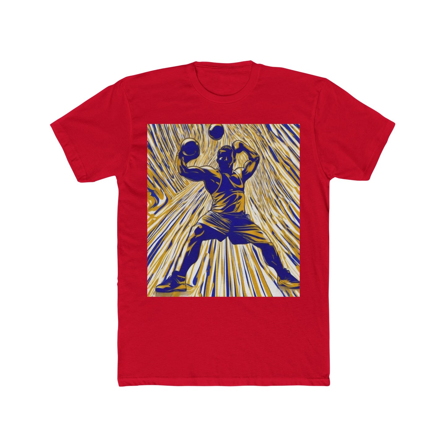 boostlete-rise-grind-scene-kettlebell-speed-engraved-0180 — Unisex Cotton Crew Tee (NL 3600)