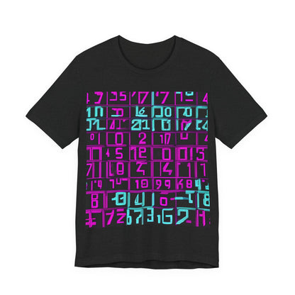 boostlete-iron-intent-pattern-plate-number-retro-0227 — Unisex Jersey Short Sleeve (B+C 3001)