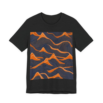 boostlete-boost-mode-pattern-topographic-engraved-0035 — Unisex Jersey Short Sleeve (B+C 3001)