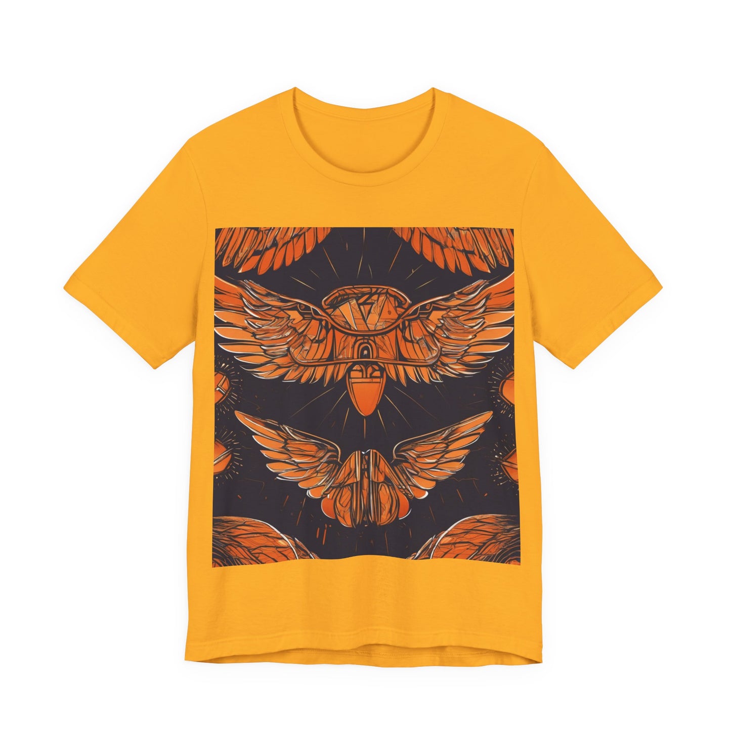 boostlete-field-day-icon-wings-soft-geometric-0298 — Unisex Jersey Short Sleeve (B+C 3001)