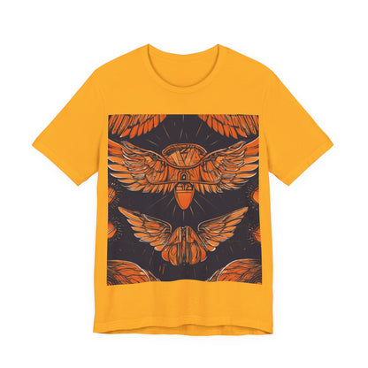 boostlete-field-day-icon-wings-soft-geometric-0298 — Unisex Jersey Short Sleeve (B+C 3001)