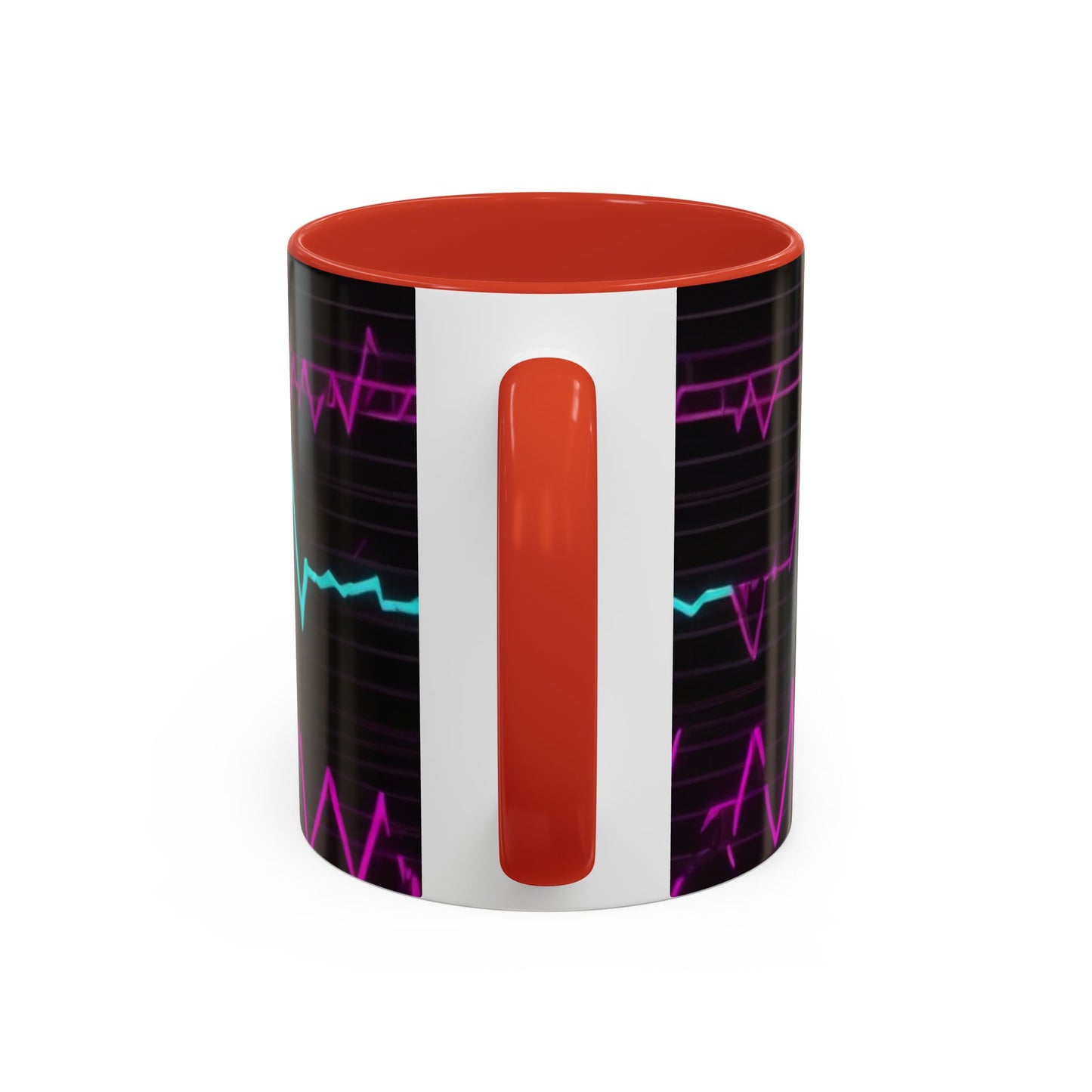 boostlete-boost-mode-pattern-ekg-modern-0111 — Accent Mug 11oz/15oz