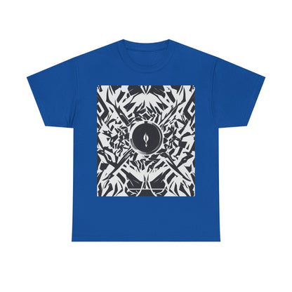 boostlete-am-crew-icon-flame-matte-geometric-0286 — Unisex Heavy Cotton Tee (Gildan 5000)