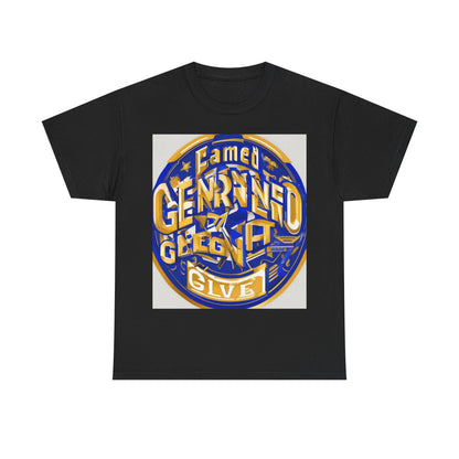boostlete-pr-season-type-earned-not-given-badge-isometric-0105 — Unisex Heavy Cotton Tee (Gildan 5000)