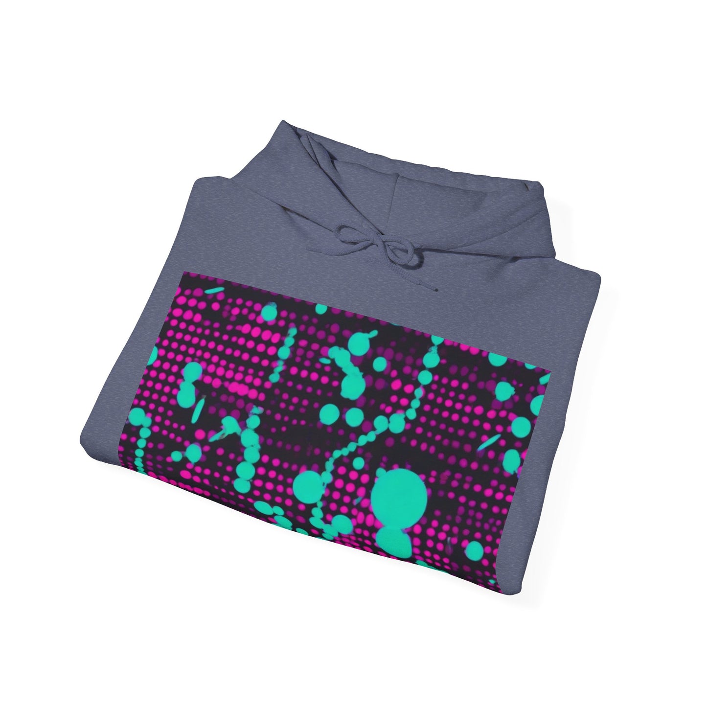 boostlete-pr-season-pattern-dotted-retro-0891 — Unisex Heavy Blend Hoodie (G18500)