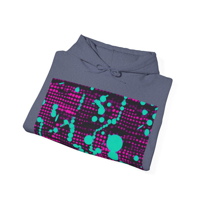 boostlete-pr-season-pattern-dotted-retro-0891 — Unisex Heavy Blend Hoodie (G18500)