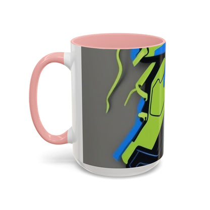 boostlete-quiet-power-icon-sneaker-duotone-paper-0066 — Accent Mug 11oz/15oz