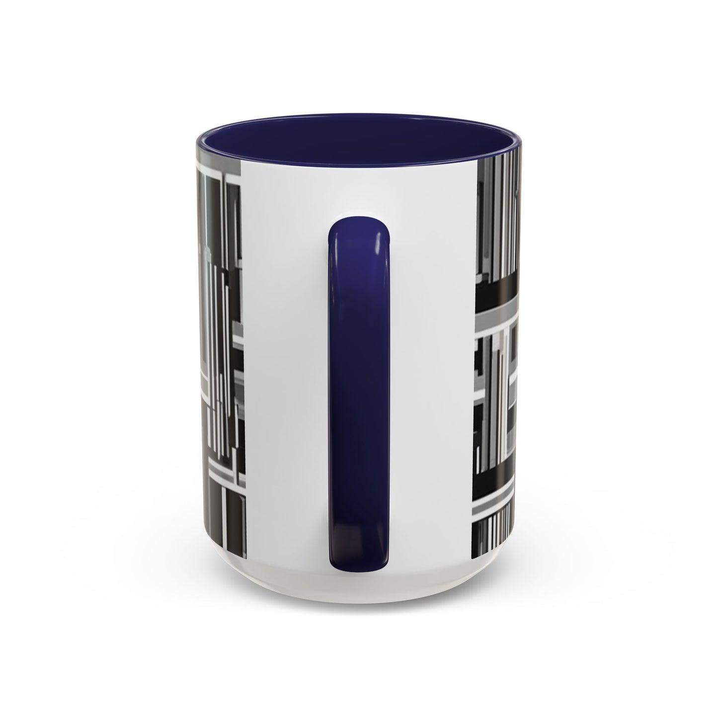 boostlete-recovery-progress-pattern-barcode-isometric-1023 — Accent Mug 11/15oz