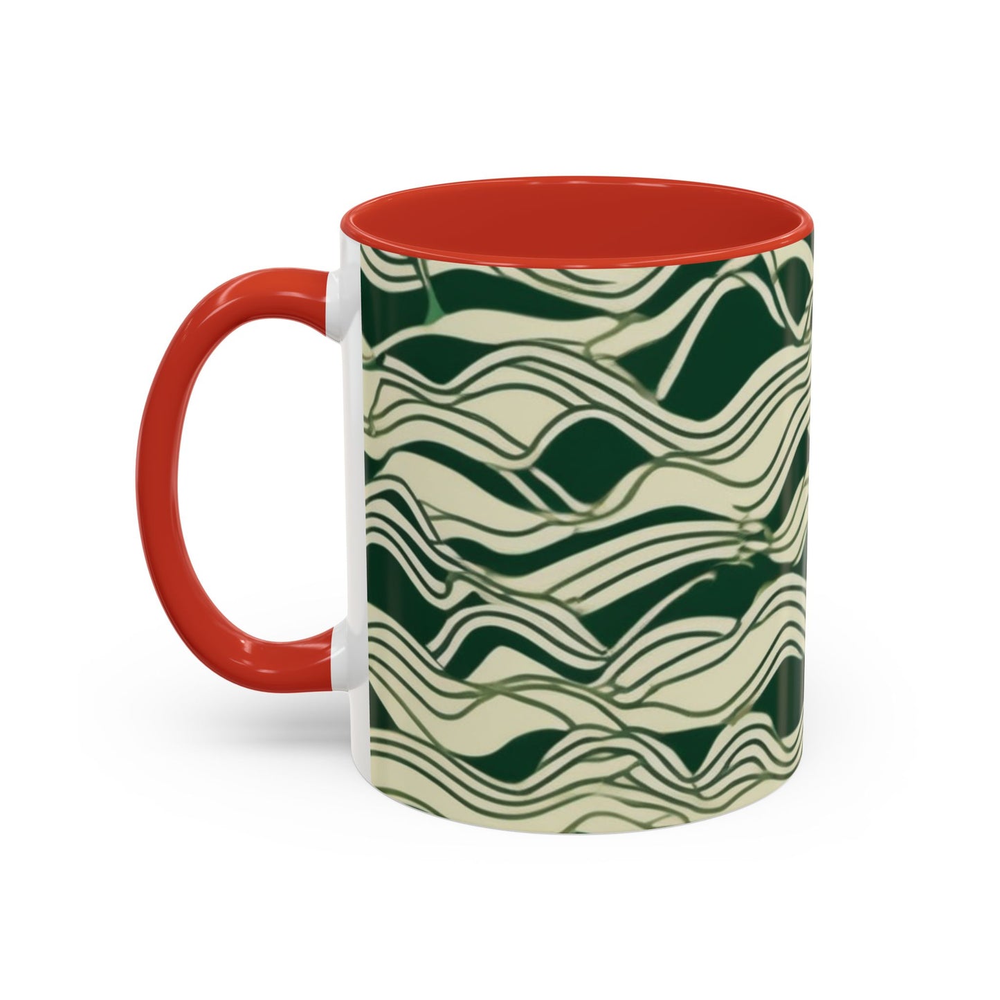 boostlete-recovery-progress-pattern-audio-monoline-0067 — Accent Mug 11oz/15oz