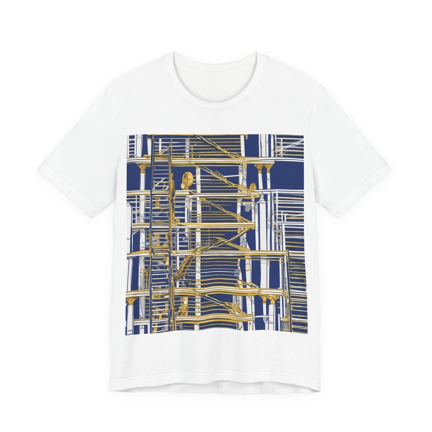 boostlete-rise-grind-icon-ladder-high-engraved-0238 — Unisex Jersey Short Sleeve (B+C 3001)