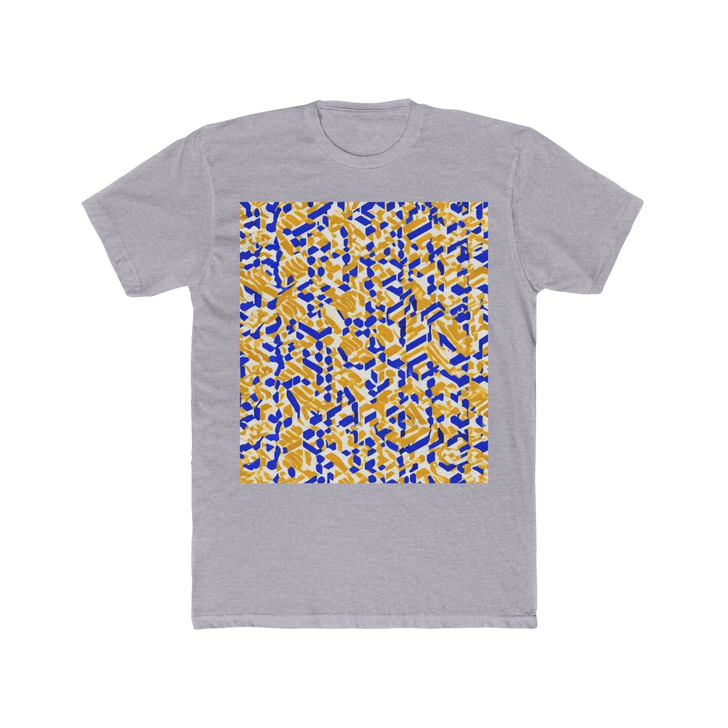 boostlete-rise-grind-pattern-sprint-isometric-0319 — Unisex Cotton Crew Tee (NL 3600)