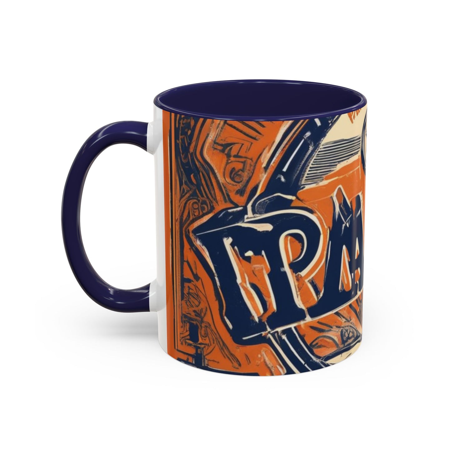 boostlete-am-crew-type-practice-makes-permanent-outline-over-solid-badge-0405 — Accent Mug 11/15oz