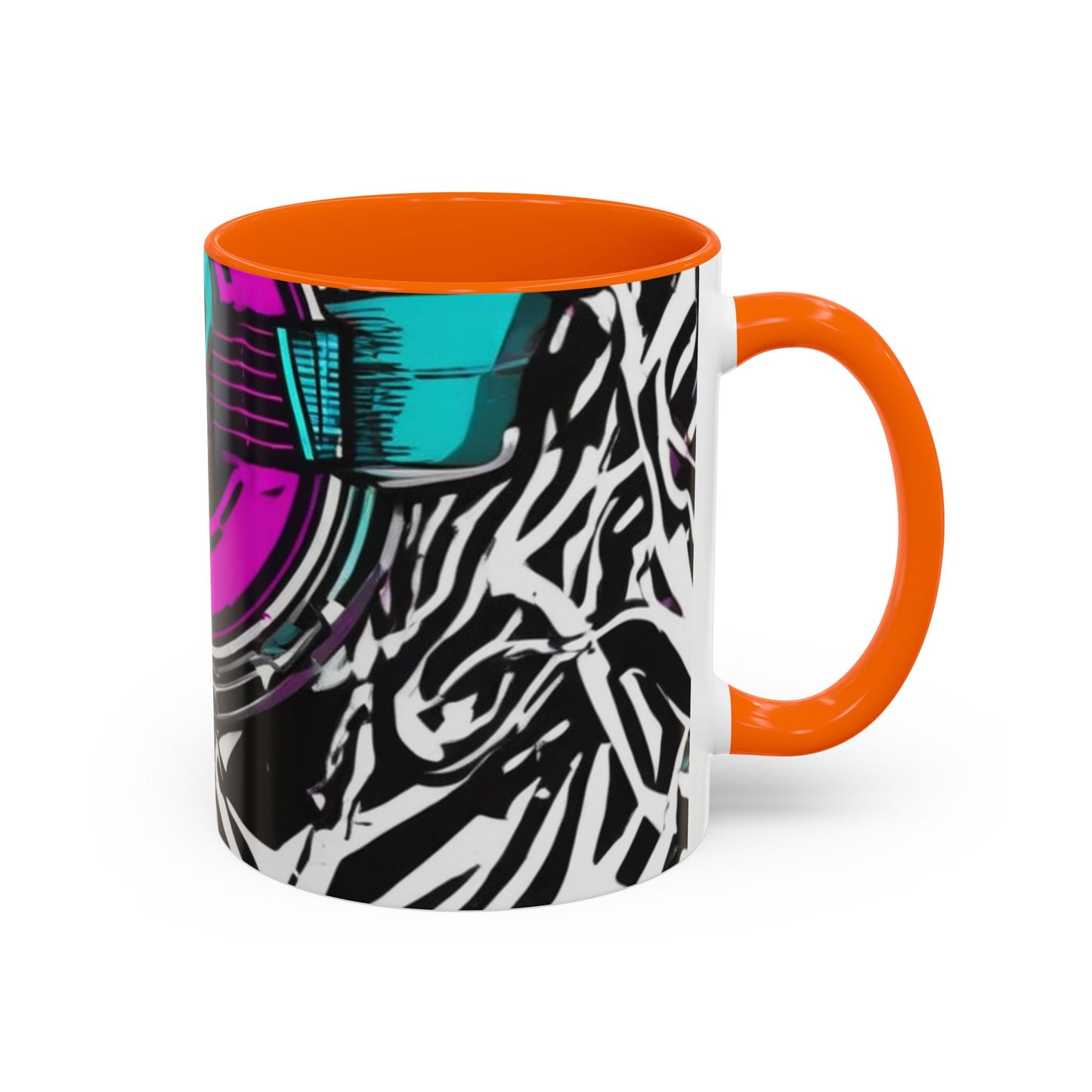 boostlete-boost-mode-type-again-badge-monoline-0293 — Accent Mug 11oz/15oz