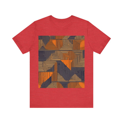 boostlete-field-day-pattern-stair-steps-geometric-0055 — Unisex Jersey Short Sleeve (B+C 3001)