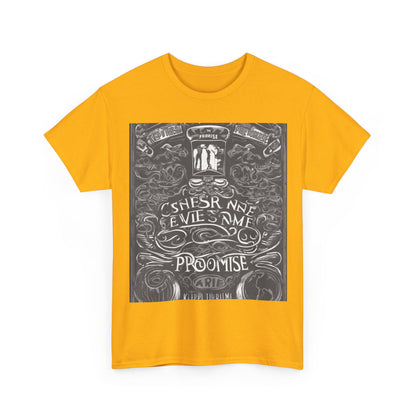 boostlete-boost-mode-type-keep-the-promise-big-monoline-0049 — Unisex Heavy Cotton Tee (Gildan 5000)