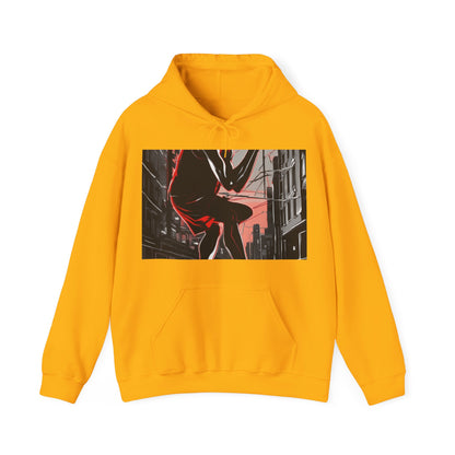 boostlete-am-crew-scene-runner-high-retro-0268 — Unisex Heavy Blend Hooded Sweatshirt (Gildan)
