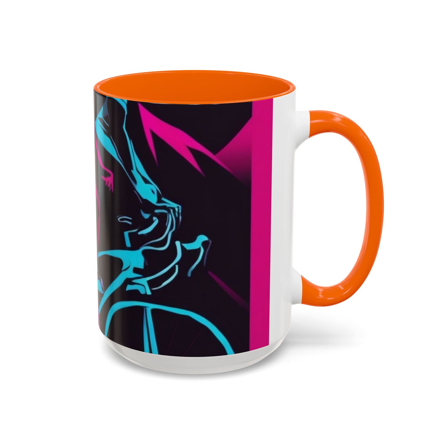 boostlete-rise-grind-scene-cyclist-outline-vector-0868 — Accent Mug 11/15oz