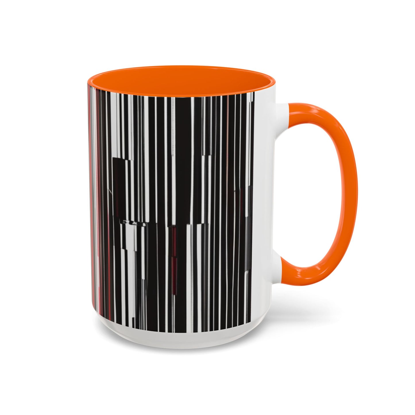 boostlete-am-crew-pattern-barcode-athletic-0911 — Accent Mug 11/15oz