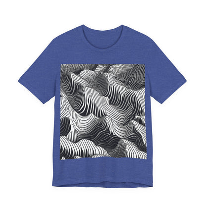 boostlete-field-day-pattern-topographic-isometric-0211 — Unisex Jersey Short Sleeve (B+C 3001)