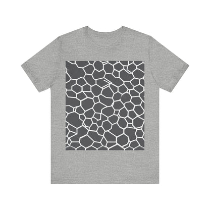 boostlete-iron-intent-pattern-hex-blueprint-0063 — Unisex Jersey Short Sleeve (B+C 3001)