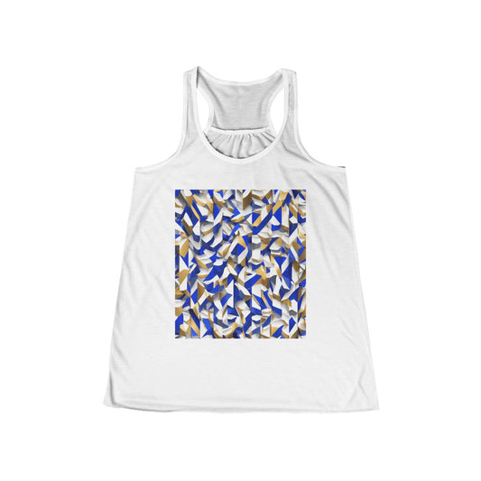 boostlete-boost-mode-type-charge-ahead-vertical-isometric-0221 — Women's Flowy Racerback Tank (B+C 8800)