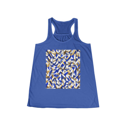 boostlete-boost-mode-type-charge-ahead-vertical-isometric-0221 — Women's Flowy Racerback Tank (B+C 8800)