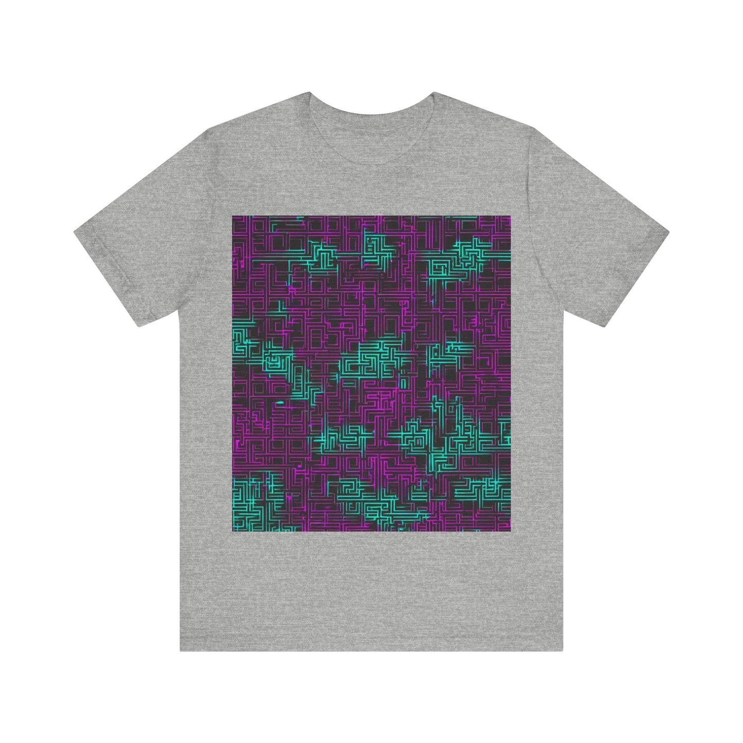 boostlete-boost-mode-pattern-plate-number-monoline-0079 — Unisex Jersey Short Sleeve (B+C 3001)