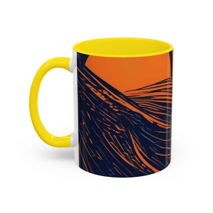 boostlete-rise-grind-icon-sunrise-speed-line-art-0202 — Accent Mug 11oz/15oz