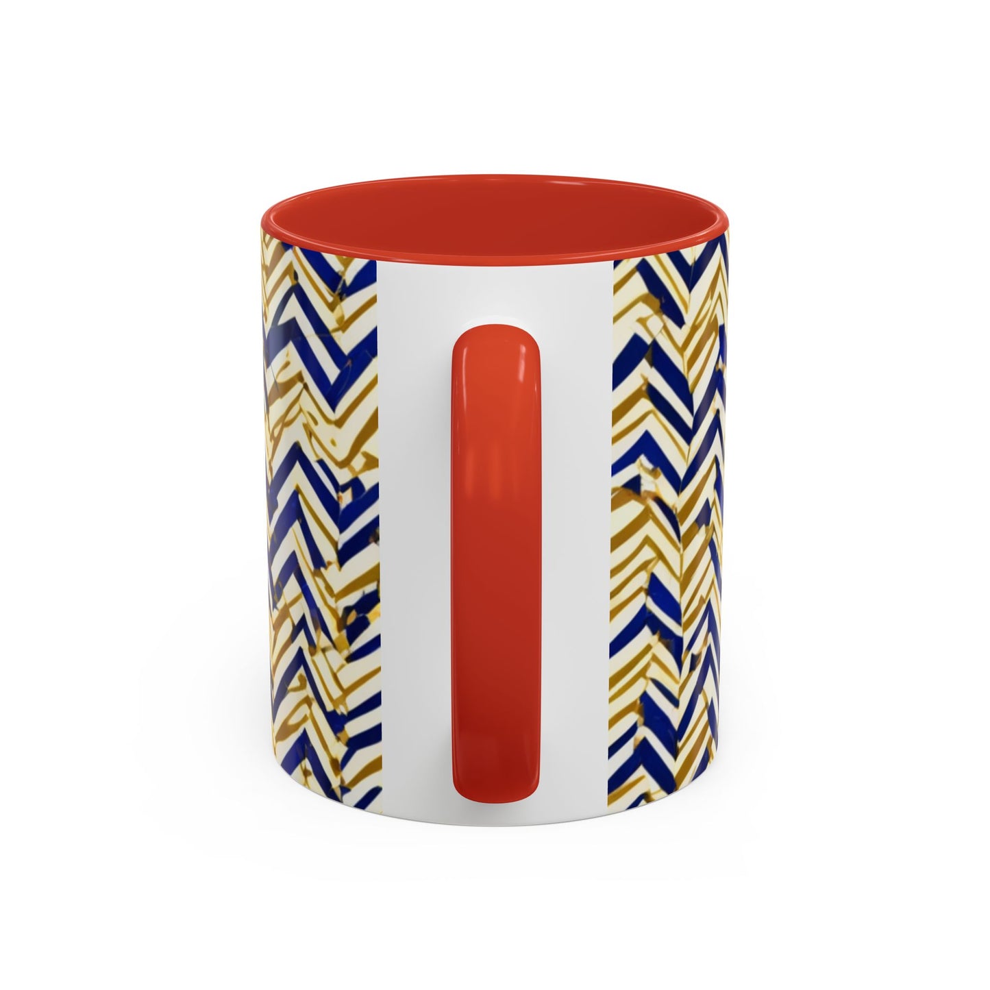 boostlete-boost-mode-pattern-ekg-line-art-0091 — Accent Mug 11oz/15oz