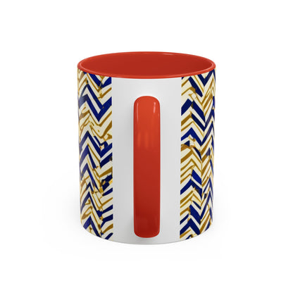 boostlete-boost-mode-pattern-ekg-line-art-0091 — Accent Mug 11oz/15oz