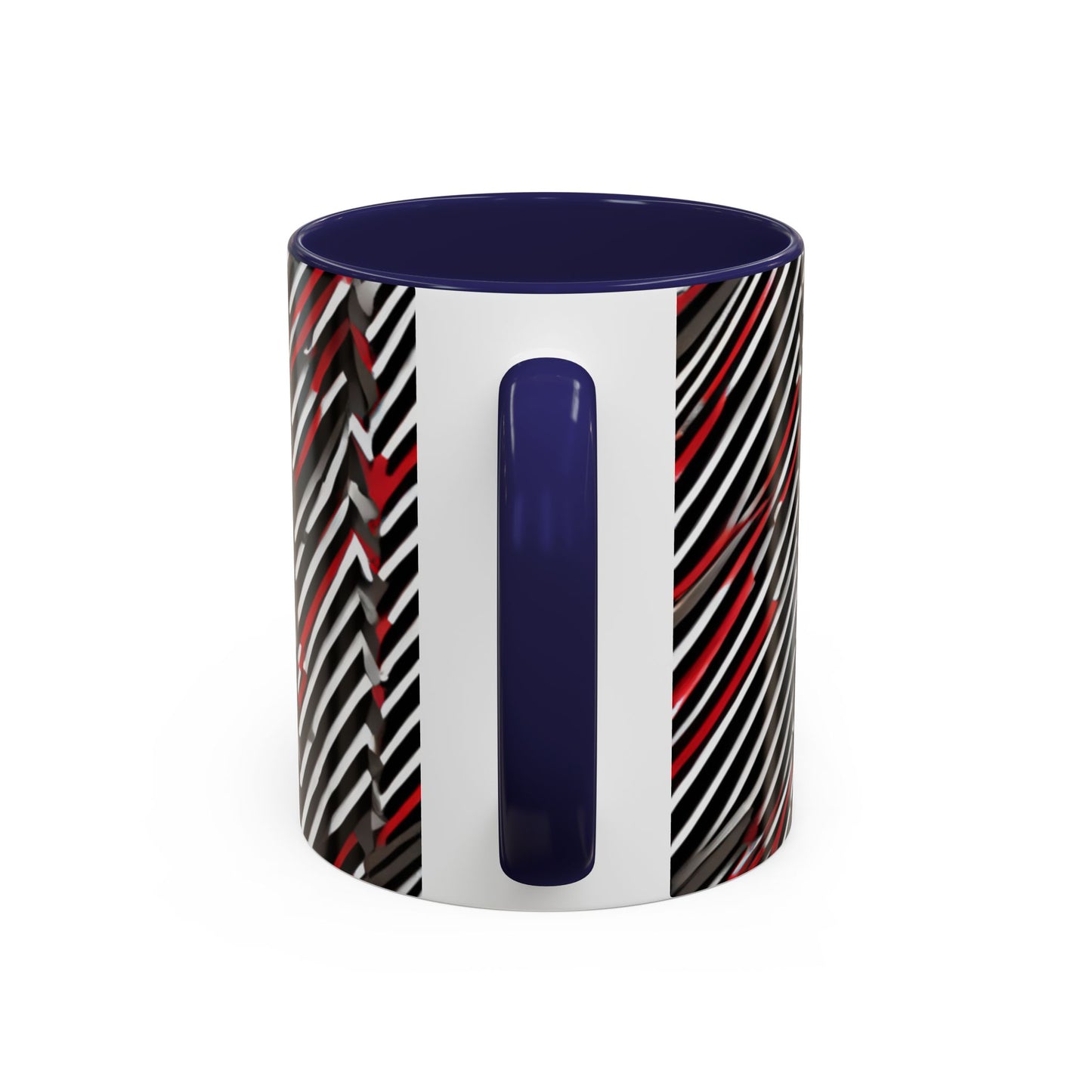 boostlete-field-day-pattern-diagonal-paper-0287 — Accent Mug 11oz/15oz