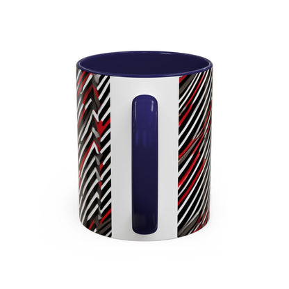 boostlete-field-day-pattern-diagonal-paper-0287 — Accent Mug 11oz/15oz