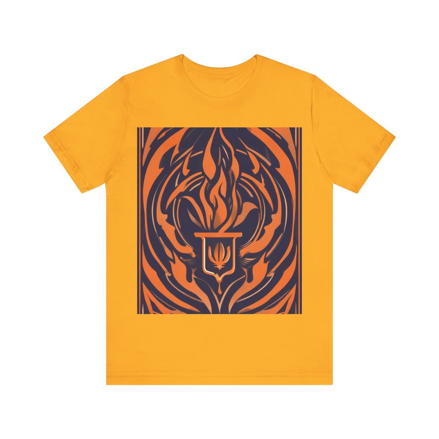 boostlete-quiet-power-icon-flame-duotone-athletic-0158 — Unisex Jersey Short Sleeve (B+C 3001)