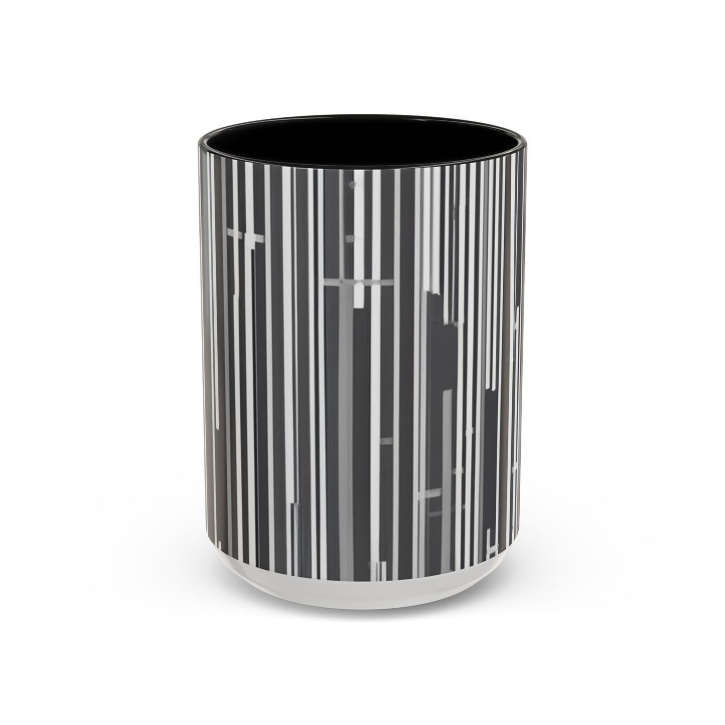 boostlete-boost-mode-pattern-barcode-blueprint-0463 — Accent Mug 11/15oz