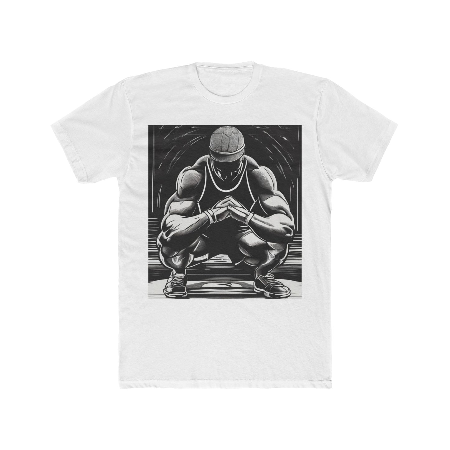 boostlete-pr-season-scene-athlete-outline-athletic-0144 — Unisex Cotton Crew Tee (NL 3600)