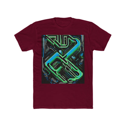 boostlete-boost-mode-type-constancia-gana-diagonal-badge-0185 — Unisex Cotton Crew Tee (NL 3600)