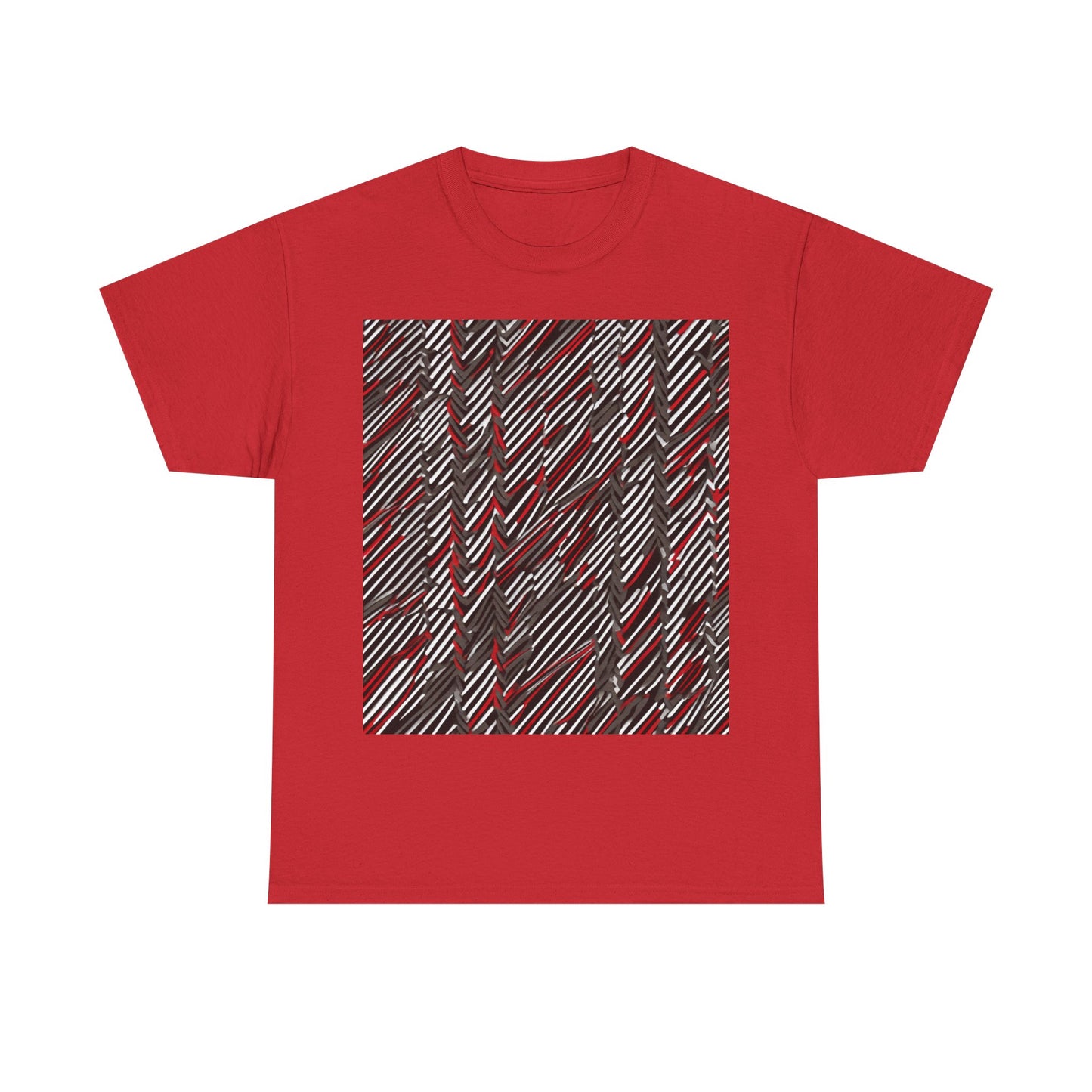boostlete-field-day-pattern-diagonal-paper-0287 — Unisex Heavy Cotton Tee (Gildan 5000)