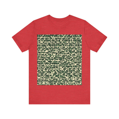 boostlete-iron-intent-pattern-plate-number-isometric-0099 — Unisex Jersey Short Sleeve (B+C 3001)