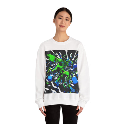 boostlete-pr-season-scene-sprinter-3d-geometric-0896 — Unisex Heavy Blend Crewneck (G18000)