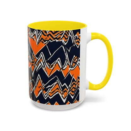 boostlete-headspace-pattern-ekg-industrial-0559 — Accent Mug 11/15oz