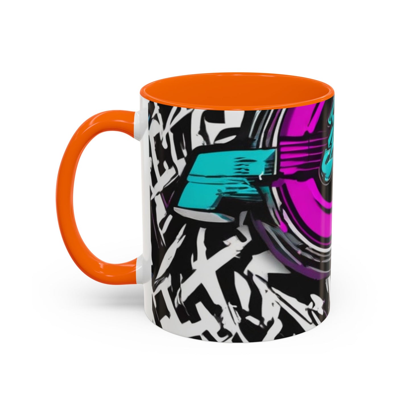 boostlete-boost-mode-type-again-badge-monoline-0293 — Accent Mug 11oz/15oz